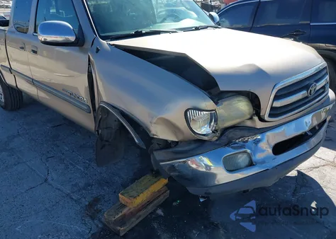 2002 Toyota Tundra Sr5 V8 из США, поврежденный, VIN 5TBRT34192S296387